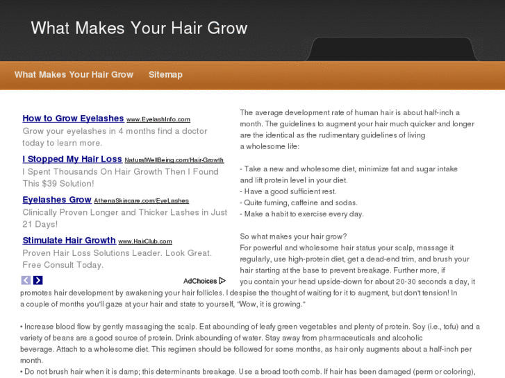 www.whatmakesyourhairgrow.com