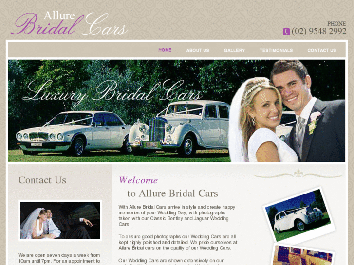 www.allurebridalcars.com.au