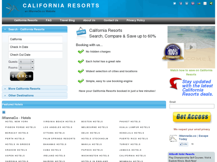 www.californiaresorts.info