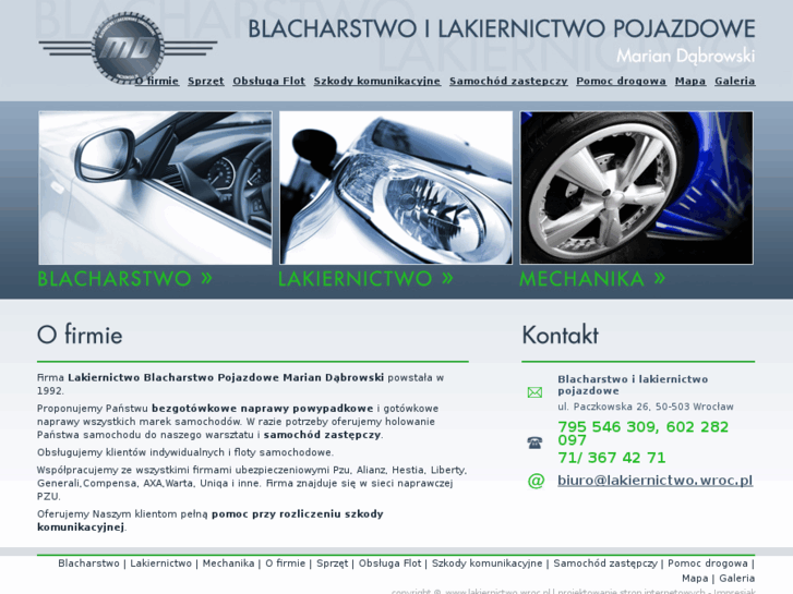 www.lakiernictwo.wroc.pl