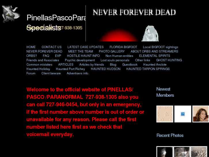 www.pinellaspascoparanormal.com