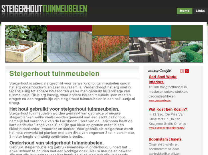 www.steigerhouttuinmeubelen.nl