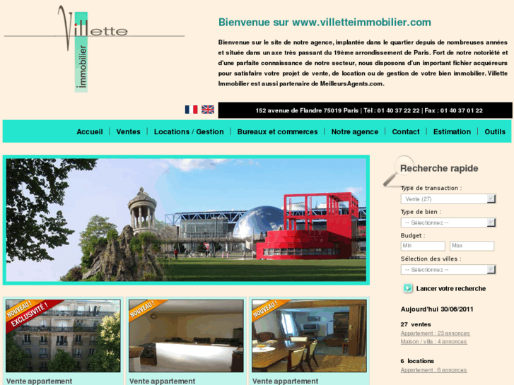 www.villetteimmobilier.com