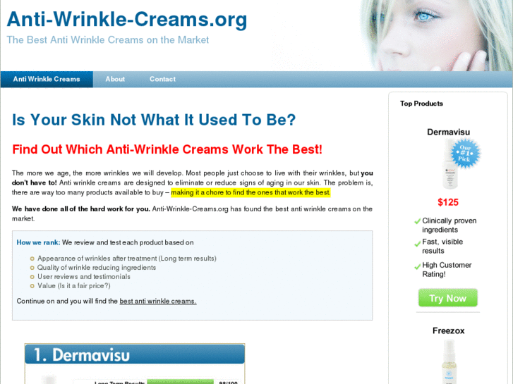 www.anti-wrinkle-creams.org