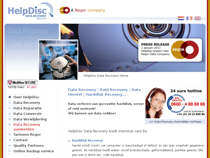 www.helpdiscdatarecovery.nl