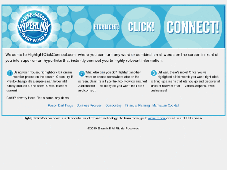 www.highlightclickconnect.com