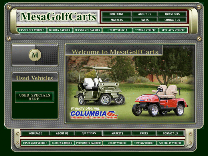 www.mesagolfcarts.net