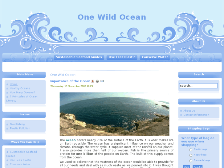 www.onewildocean.com