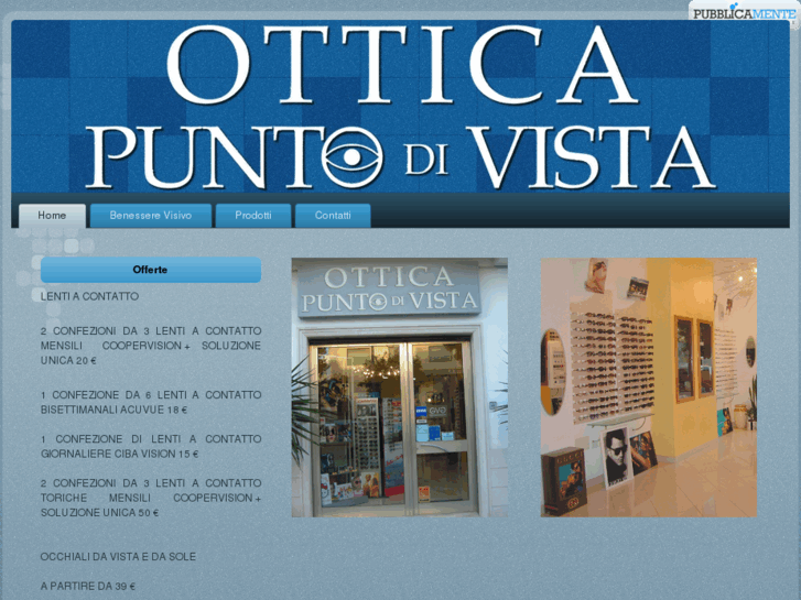 www.otticapuntodivista.net