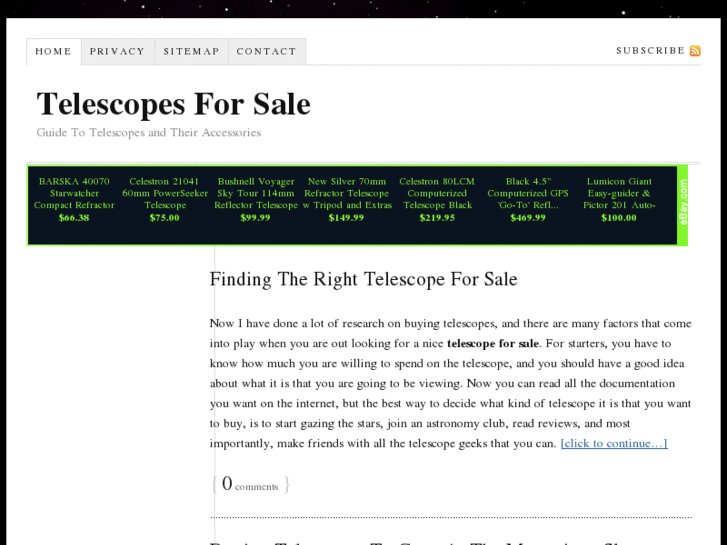 www.telescopes4sale.com