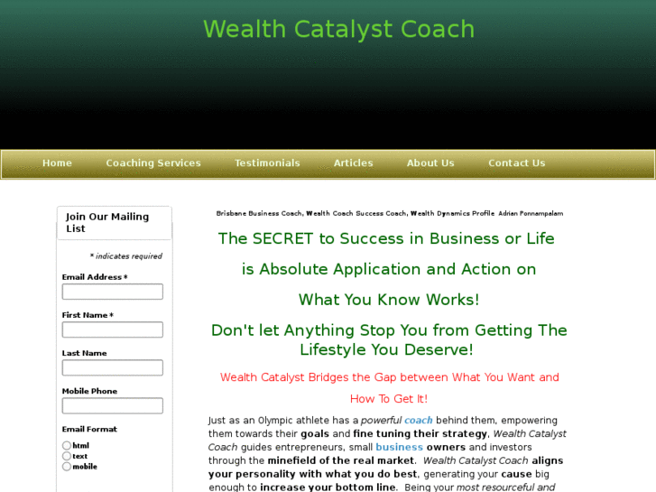 www.wealthcatalystcoach.com