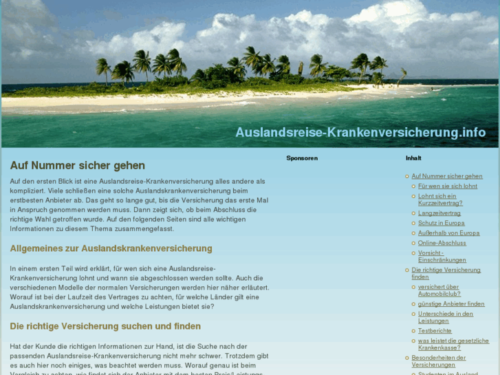 www.auslandsreise-krankenversicherung.info