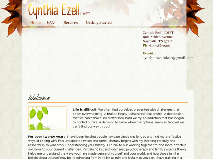 www.cynthiaezell.com