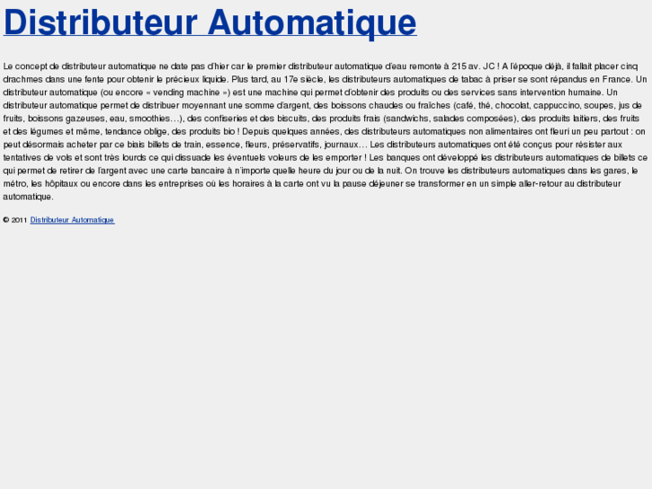 www.distributeurautomatique.com