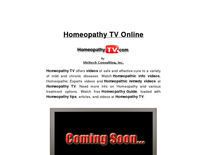 www.homeopathytv.com