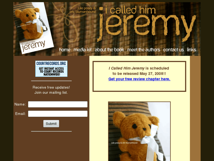 www.icalledhimjeremy.com