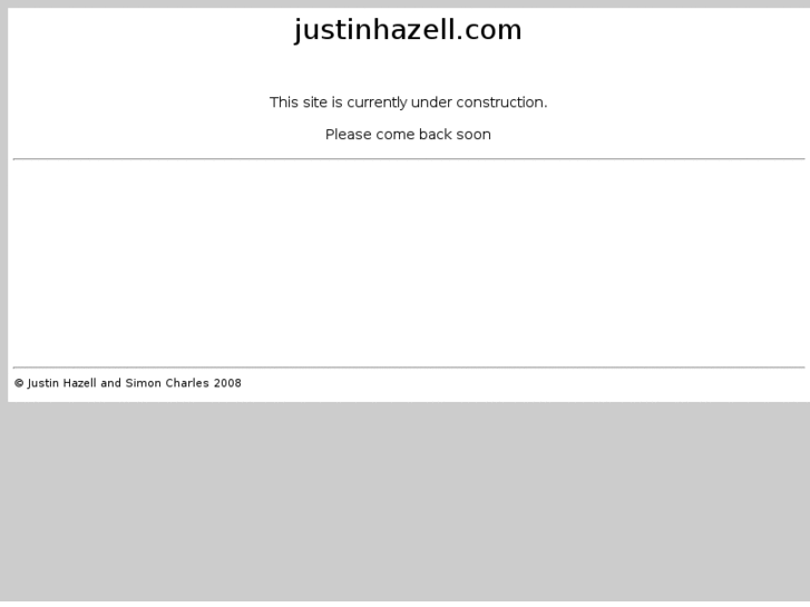 www.justinhazell.com