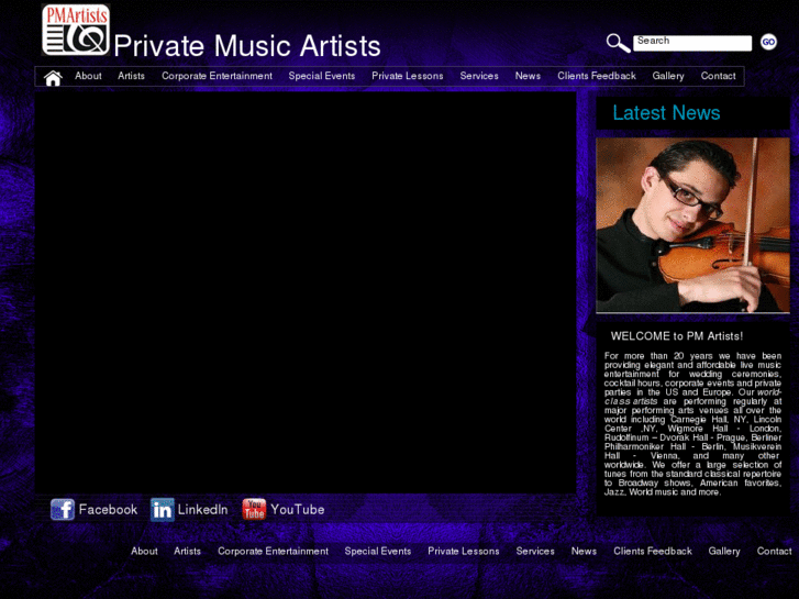 www.privatemusicartists.com