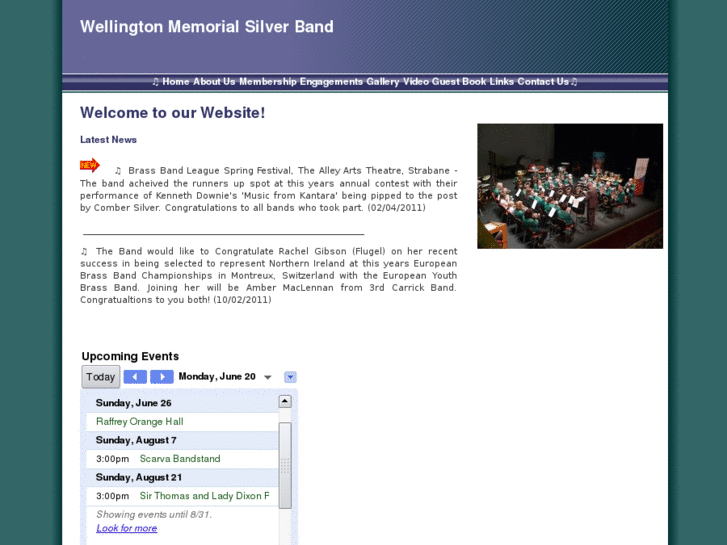 www.wellingtonmemorialsilverband.com