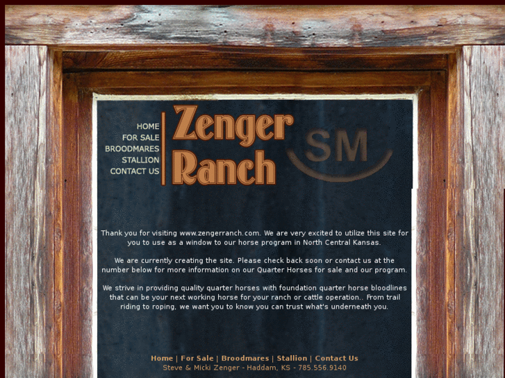 www.zengerranch.com