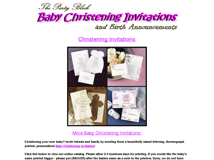 www.baby-christening-invitations.com