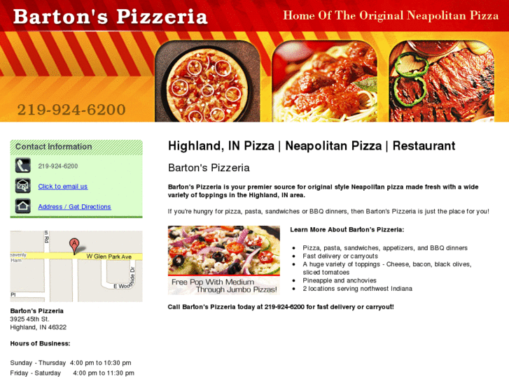 www.bartonspizzeria.com