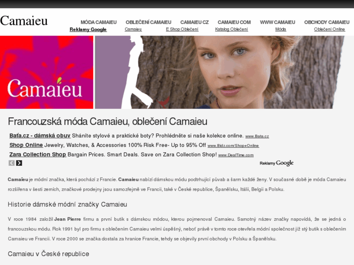 www.camaieu-online.cz