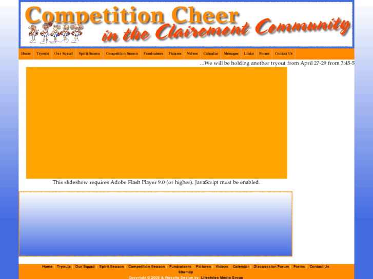 www.clairemontcheerleaders.com