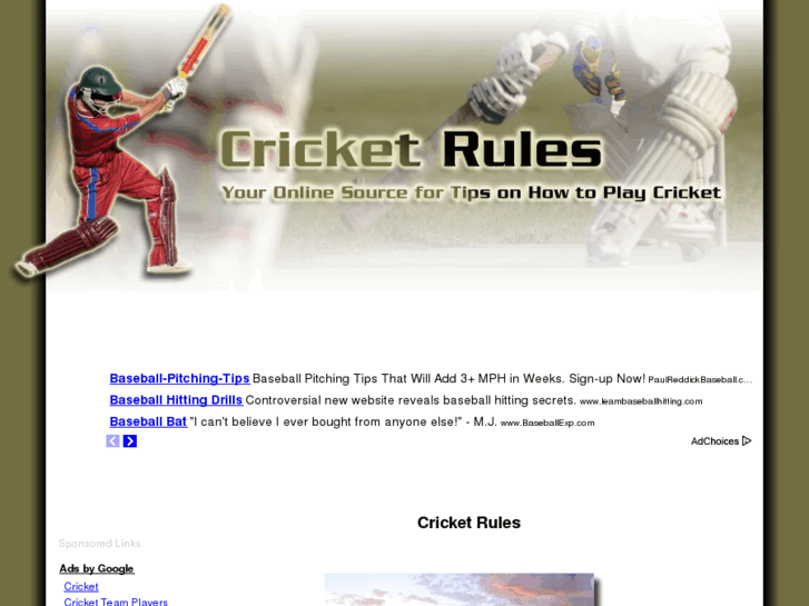 www.cricket-rules.net