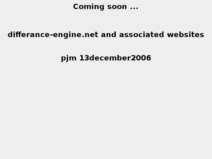 www.differance-engine.net