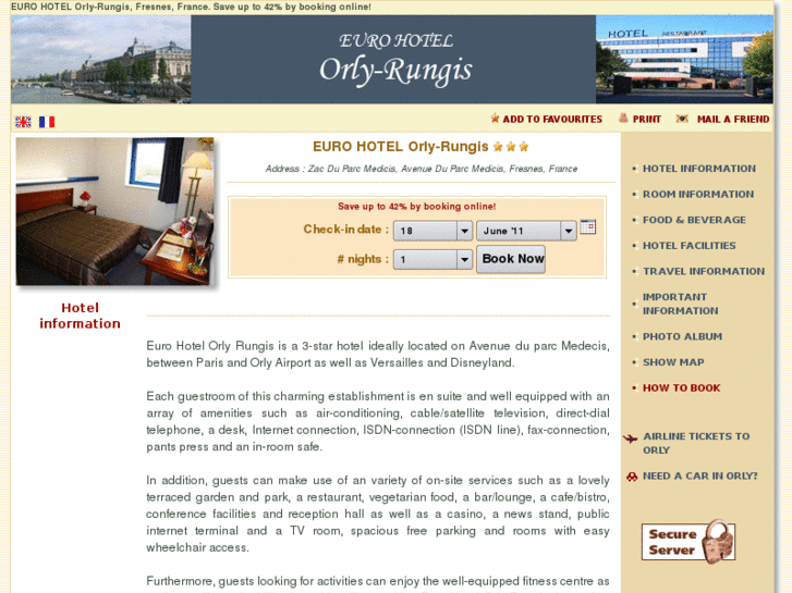 www.euro-hotel-orly-rungis-fresnes.com