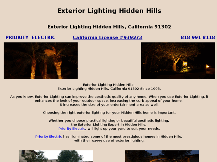 www.exteriorlightinghiddenhills.com