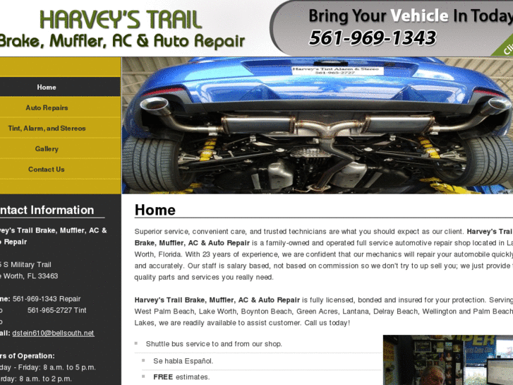 www.harveysautorepair.net