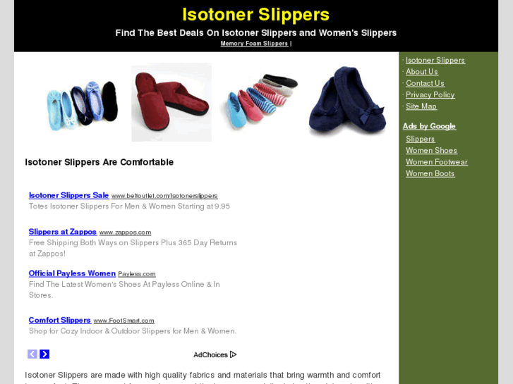 www.isotonerslippers.net