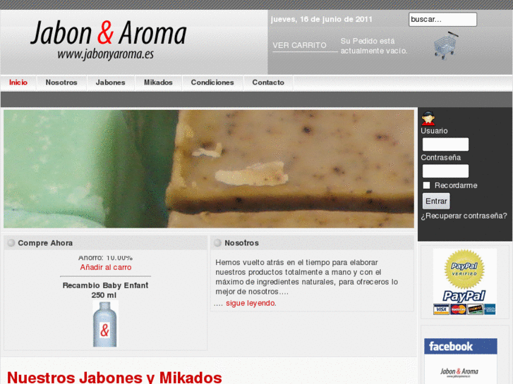 www.jabonyaroma.es