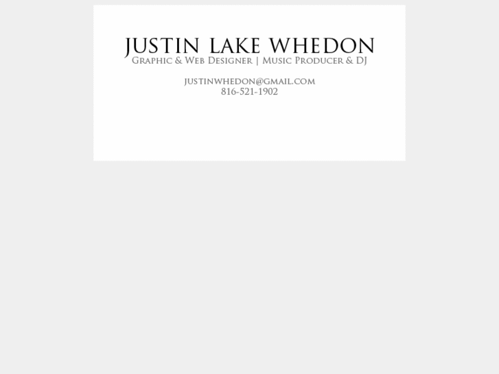 www.justinwhedondesign.com