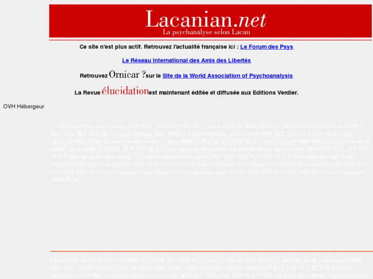 www.lacanian.net