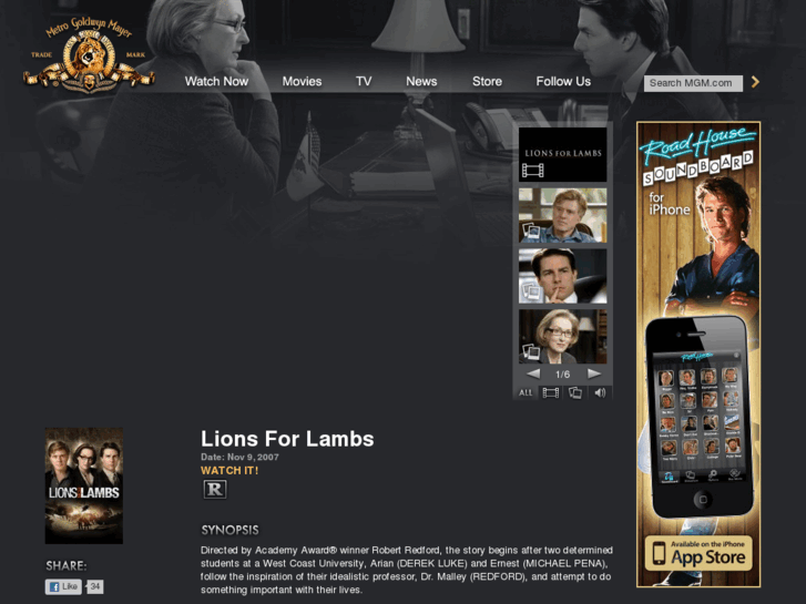 www.lionsforlambs-the-movie.com