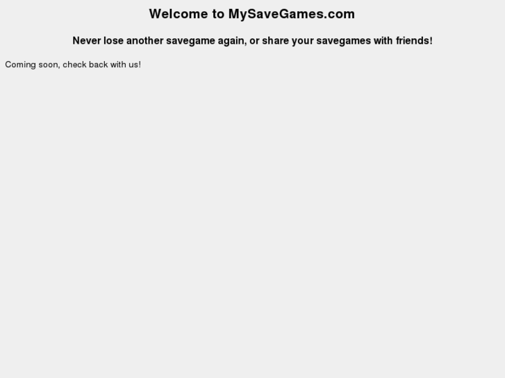 www.mysavegames.com