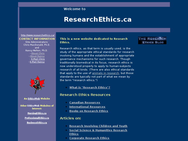 www.researchethics.ca