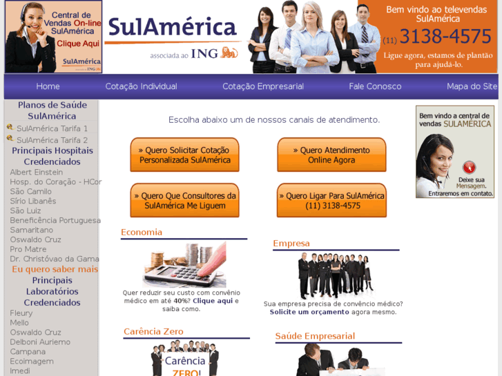 www.saudesulamerica.net.br