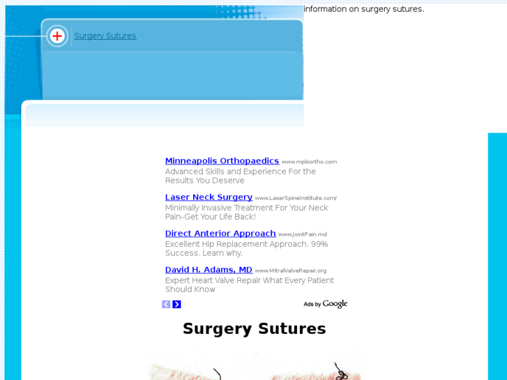 www.surgerysutures.com