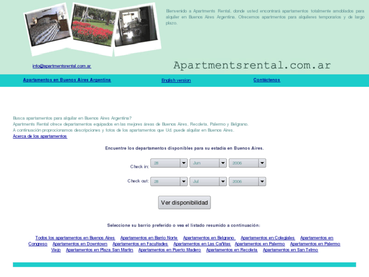 www.apartmentsrental.com.ar