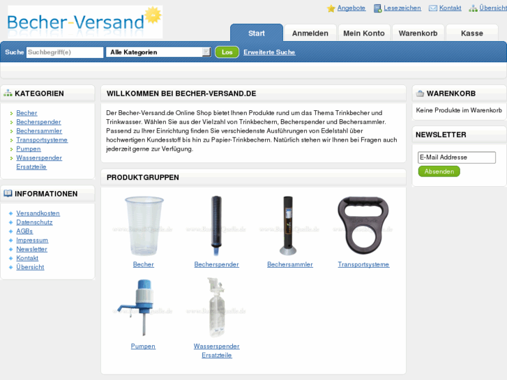 www.becher-versand.de