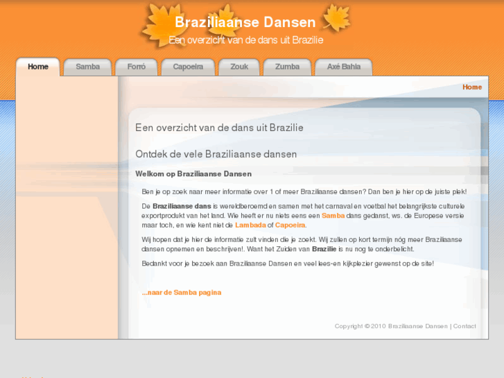 www.braziliaansedansen.nl