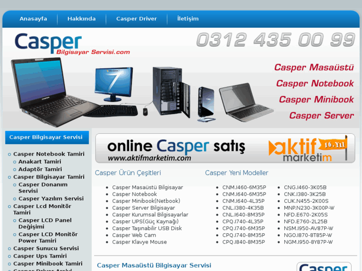 www.casper-bilgisayar-servisi.com
