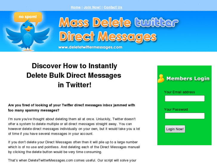 www.deletetwittermessages.com