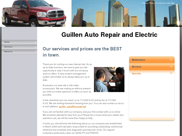 www.guillenautorepairandelectric.com