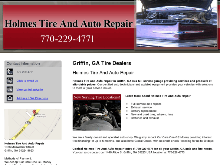 www.holmestireandauto.com