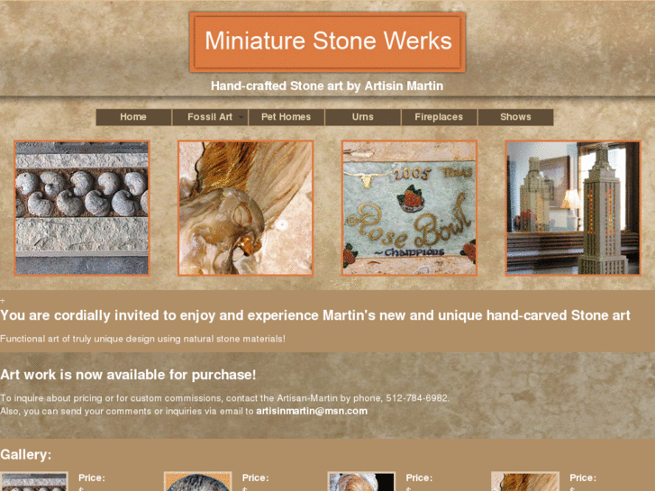 www.miniaturestonewerks.com